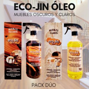 Pack dúo óleo claro y oscuro maderas